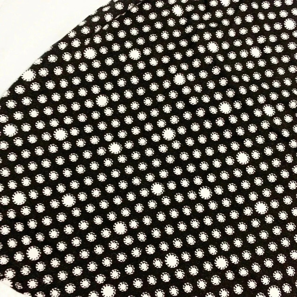 ANN Taylor LOFT Size XS Black Sleeveless Dotted Blouson Dress NEW! - Picture 5 of 6